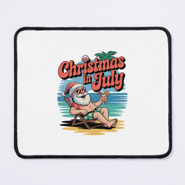 Item preview, Christmas in July - Santa With A Drink designed and sold by Peter Stawicki.