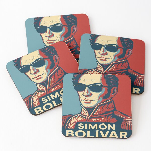 Item preview, Simón Bolívar Pop Art – Latin American Icon with Swagger designed and sold by StudioCultura.