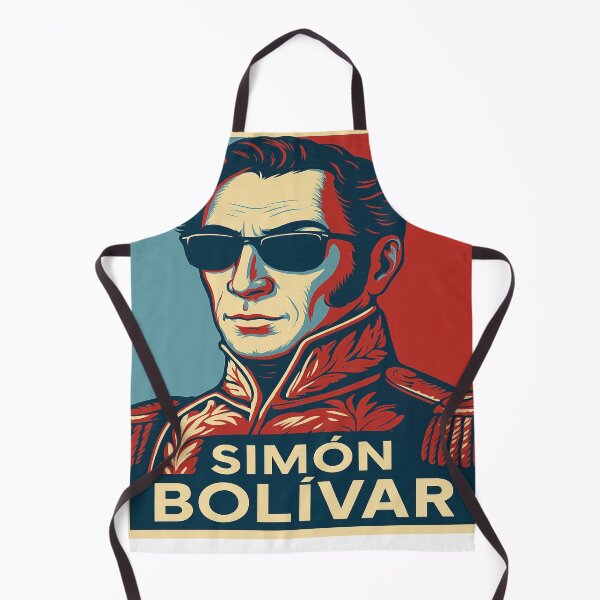 Item preview, Simón Bolívar Pop Art – Latin American Icon with Swagger designed and sold by StudioCultura.