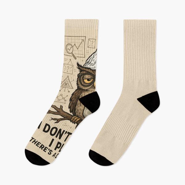 Item preview, I Don’t Sleep. I Plot – Conspiracy Owl Humor designed and sold by A Sinister Sly.