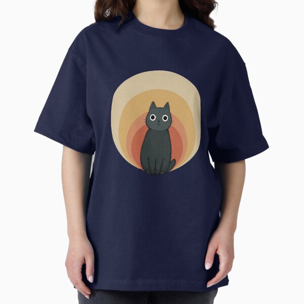 Item preview, Wave Radiance – The Feline Observer designed and sold by PlanetBPop.