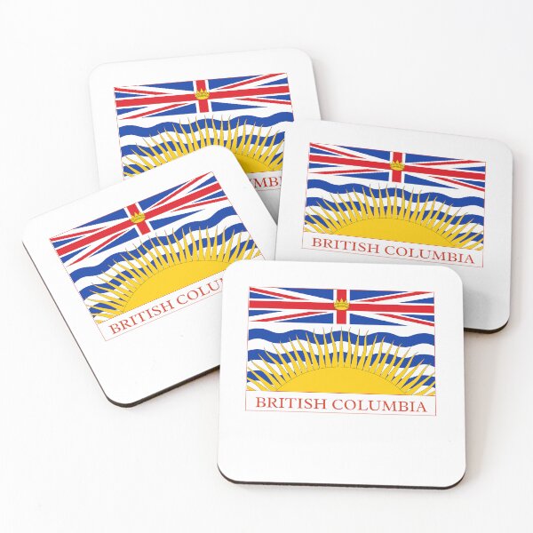 Item preview, Flag of British Columbia with name - British Columbia designed and sold by No.1 Canada Designs.