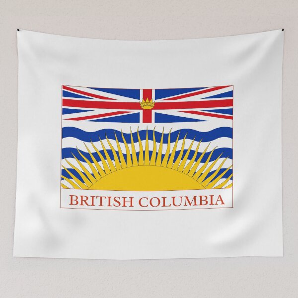 Item preview, Flag of British Columbia with name - British Columbia designed and sold by No.1 Canada Designs.