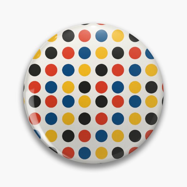 Item preview, Primary Pop Dots – Bauhaus Polka Pattern designed and sold by Zenvo.