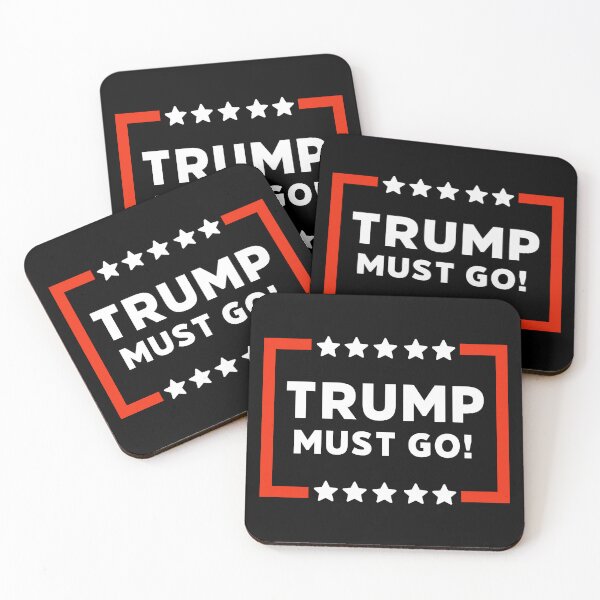 Item preview, Trump must go!  designed and sold by Rachel the Artist .