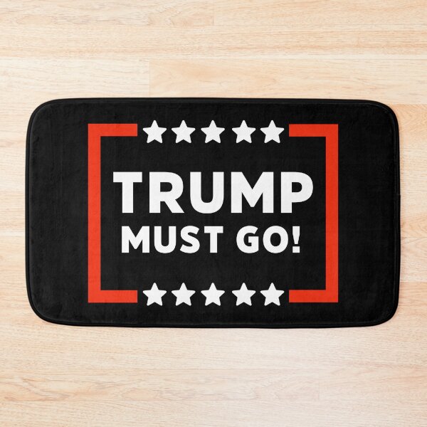 Item preview, Trump must go!  designed and sold by Rachel the Artist .