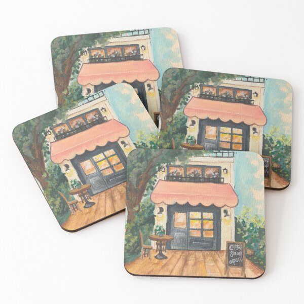 Item preview, Coffee Shop Patio designed and sold by AudrasPalette.
