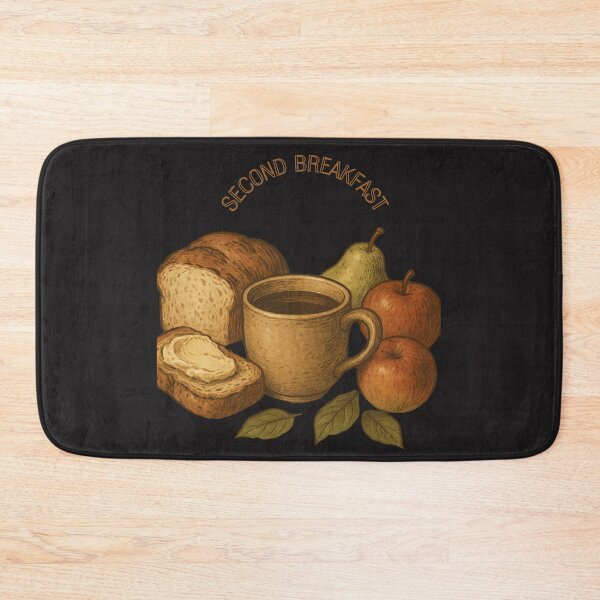 Item preview, Second Breakfast" Vintage Tee – For the True Foodie & Hobbit at Heart designed and sold by TediThings.