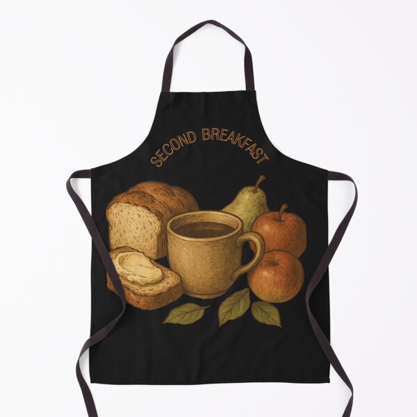 Item preview, Second Breakfast" Vintage Tee – For the True Foodie & Hobbit at Heart designed and sold by TediThings.