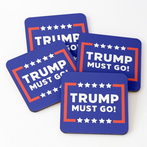 Item preview, Trump must go!  designed and sold by Rachel the Artist .