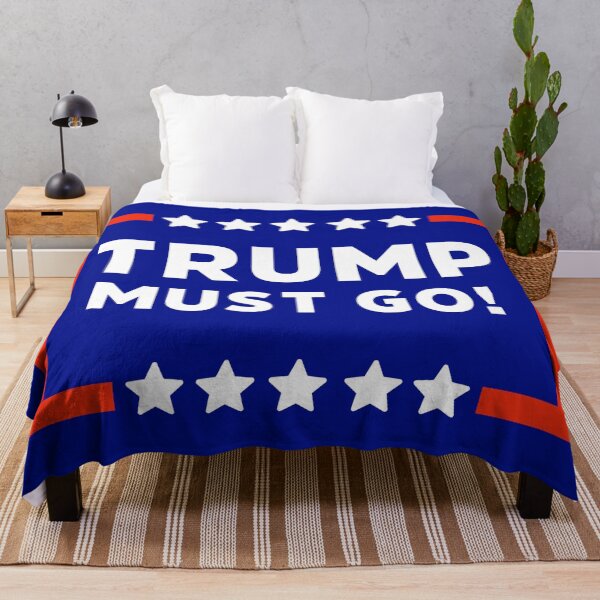 Item preview, Trump must go! designed and sold by Rachel the Artist .