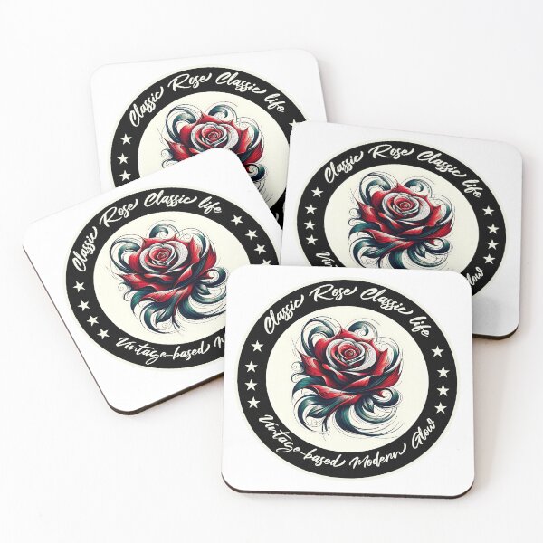 Item preview, Classic Rose Vintage-Modern Glow | Artistic Floral Design designed and sold by OakwordProductions.