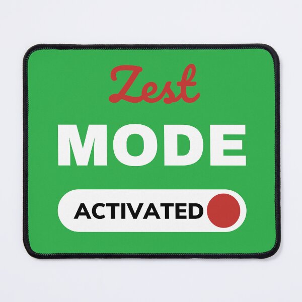 Item preview, Zest Mode Activated - Energize Your Day with a Burst of Citrus! designed and sold by Coaster Culture Industries.