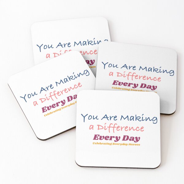 Item preview, You Are Making a Difference Every Day – Celebrating Everyday Heroes designed and sold by Hamza Mrizak.
