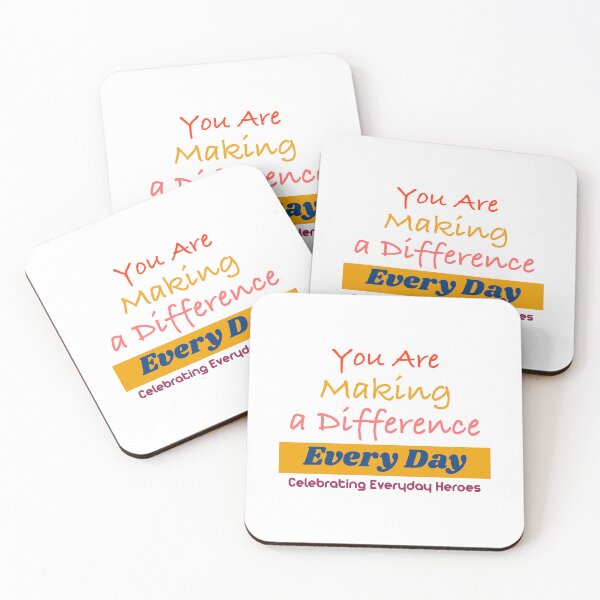 Item preview, You Are Making a Difference Every Day – Celebrating Everyday Heroes designed and sold by Hamza Mrizak.