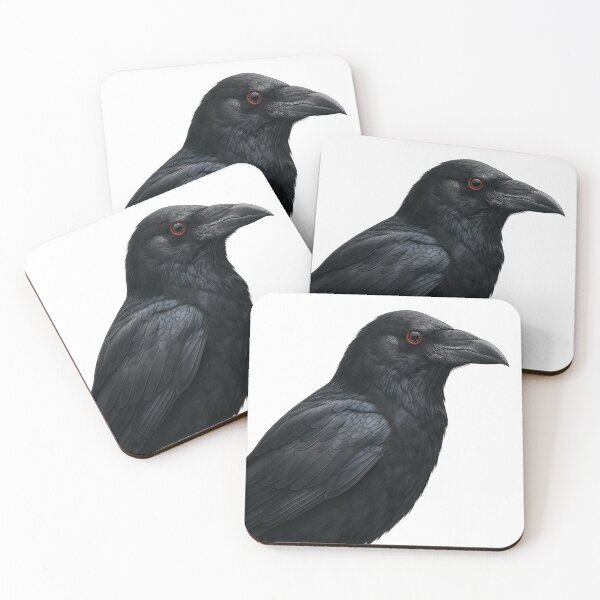 Item preview, Raven with Red Eyes designed and sold by cottoncode.