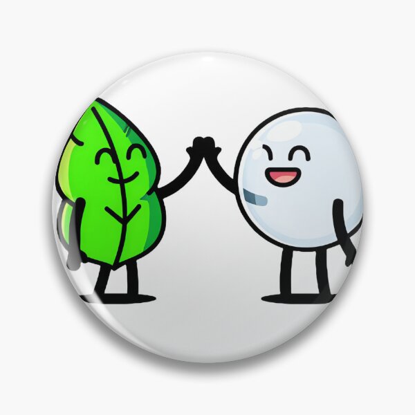 Artikelvorschau, Leafy BFDI Firey Battle for Dream Island entworfen und verkauft von BrightNook.
