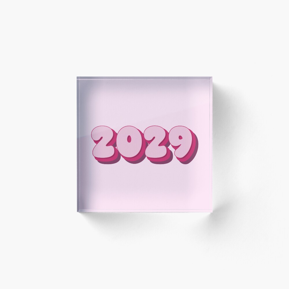 Vista previa del artículo con la obra «Bloque acrílico», diseñado y vendido por TheIconShop.