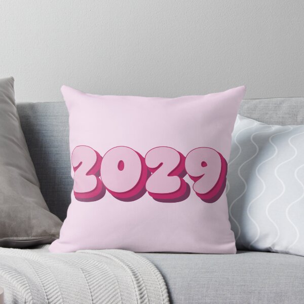 Item preview, 2029 Year - Twenty Twenty Nine - Pale Pink - Hot Pink - Magenta - Typography - Class of 2029 - New Year 2029 designed and sold by TheIconShop.
