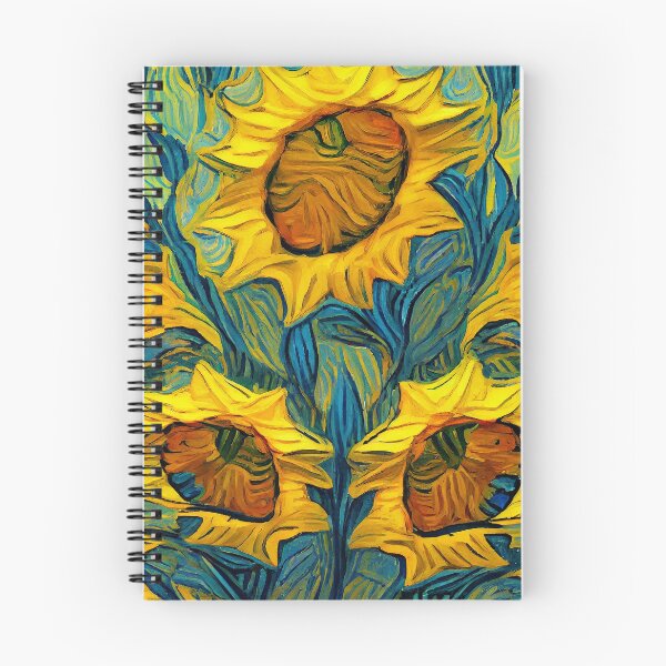 Item preview, Van Gogh Inspired Sunflowers: Vibrant Impressionistic Blooms designed and sold by ShadowAndSlate.