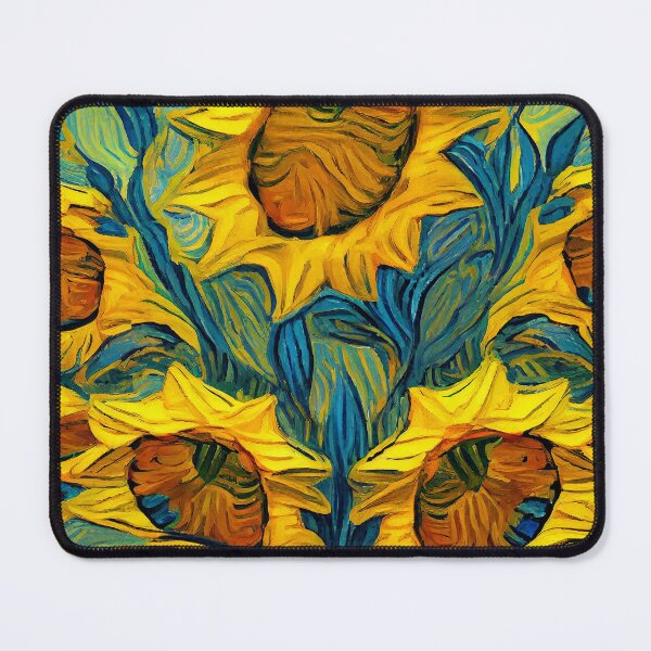 Item preview, Van Gogh Inspired Sunflowers: Vibrant Impressionistic Blooms designed and sold by ShadowAndSlate.