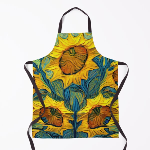 Item preview, Van Gogh Inspired Sunflowers: Vibrant Impressionistic Blooms designed and sold by ShadowAndSlate.