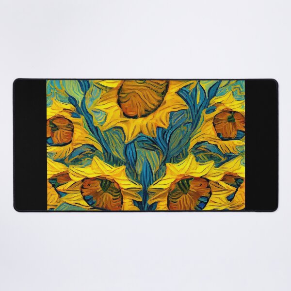 Item preview, Van Gogh Inspired Sunflowers: Vibrant Impressionistic Blooms designed and sold by ShadowAndSlate.