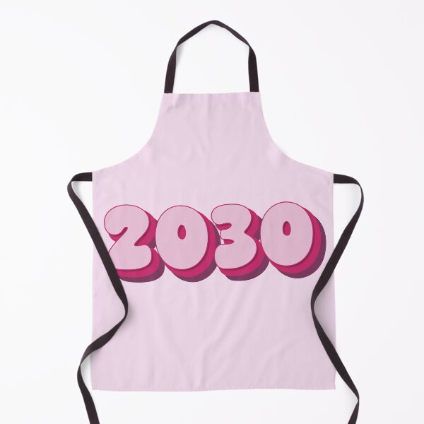 Item preview, 2030 Year - Twenty Thirty - Pale Pink - Hot Pink - Magenta - Typography - Class of 2030 - New Year 2030 designed and sold by TheIconShop.