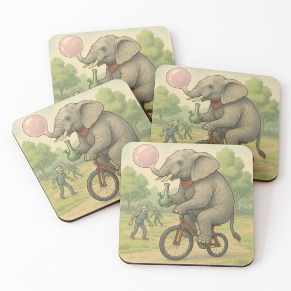 Item preview, High Rollin’ Elephant – Stoned Circus Chaos in the Park designed and sold by A Sinister Sly.