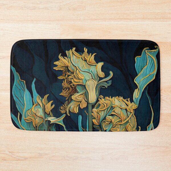 Item preview, Starry Bloom: Van Gogh Inspired Botanicals designed and sold by ShadowAndSlate.