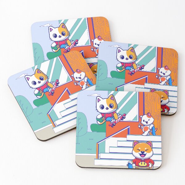 Item preview, Skateboarder go skateboarding and jump some stairs designed and sold by Skateboarding Fingerboarding BMX.