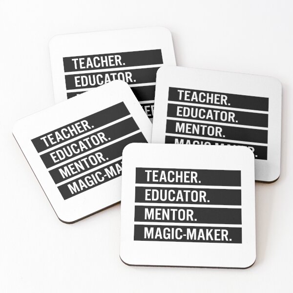 Item preview, Teacher. Educator. Mentor. Magic-maker. designed and sold by JacquieMira.