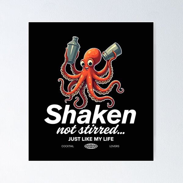 Item preview, Shaken not stirred designed and sold by Peerless-Prime.