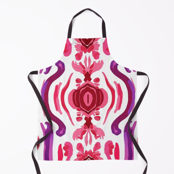 Item preview, Flora red and purple tone pattern designed and sold by Raiserdesign33.