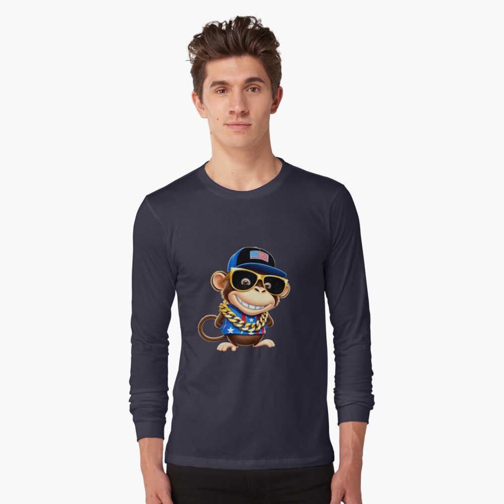 Aperçu de l'œuvre T-shirt manches longues créée et vendue par 1onemarket.