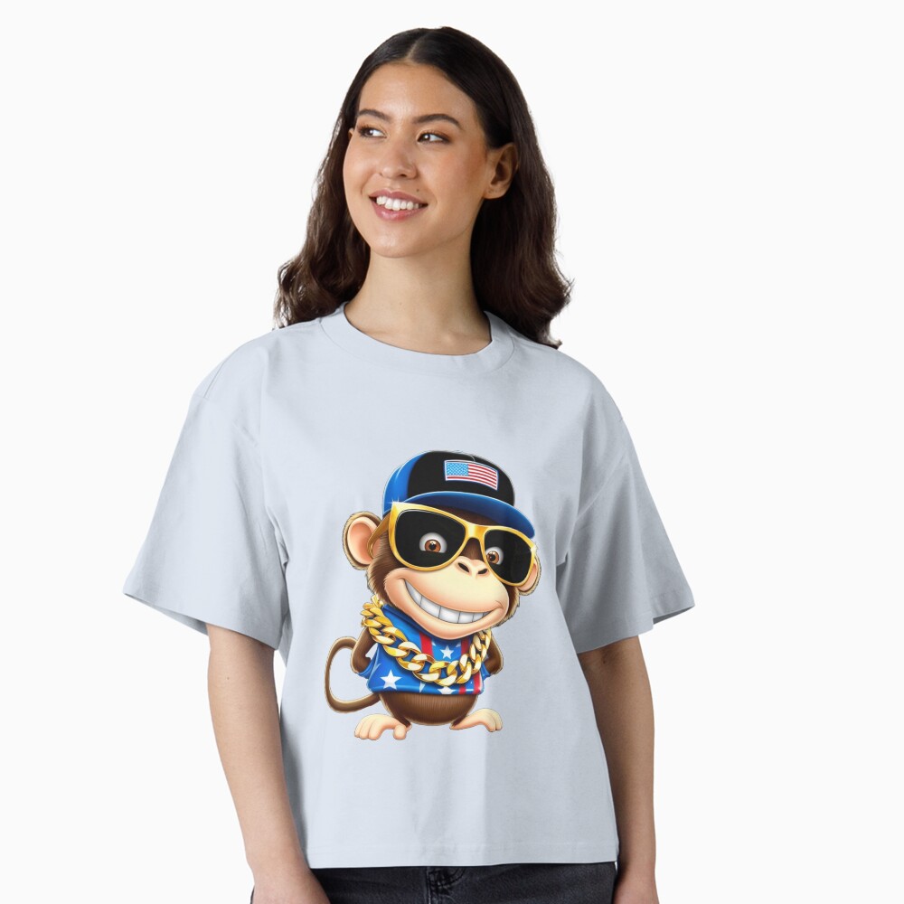 Aperçu de l'œuvre T-shirt boxy créée et vendue par 1onemarket.