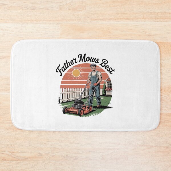 Item preview, Father Mows Best! Vintage Sunset Mow Pun designed and sold by Peter Stawicki.