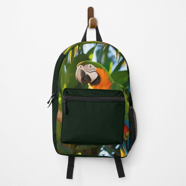 Item preview, Parrot, and amazing beautiful flowers around   designed and sold by Hope-it-fits.
