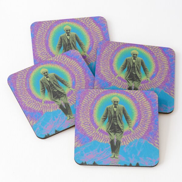 Item preview, Albert Hofmann Psychedelic Surreal Vintage Visionary Art designed and sold by Mystikos Art.