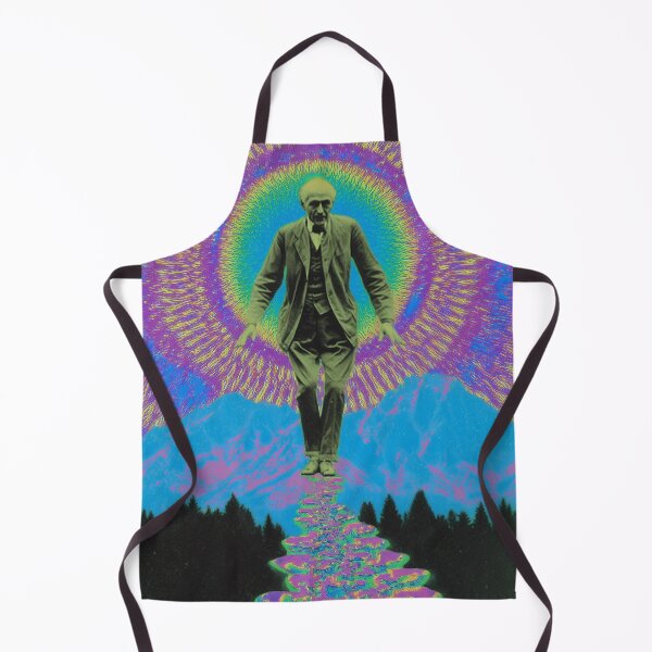 Item preview, Albert Hofmann Psychedelic Surreal Vintage Visionary Art designed and sold by Mystikos Art.