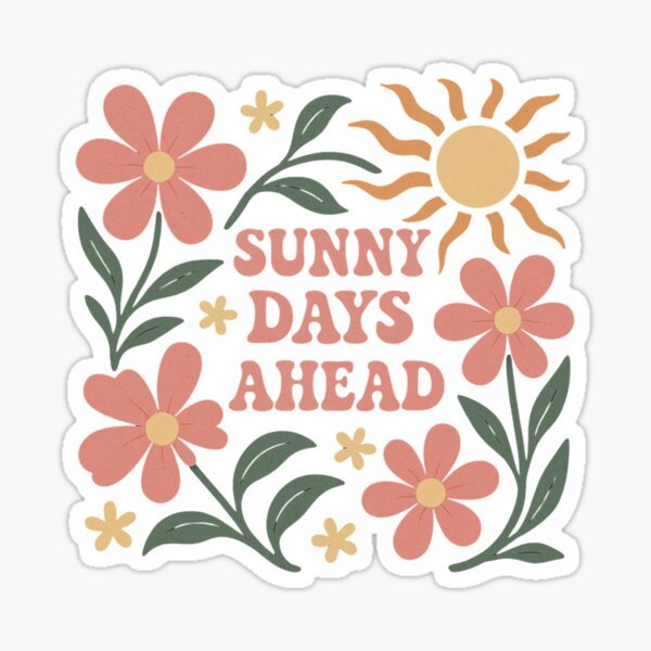 Item preview, Sunny Days Ahead – Mental Health Matters, Retro Vibes designed and sold by HEI DesignPartners.