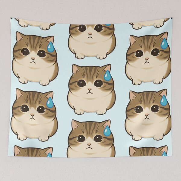 Item preview, Flustered Tabby Cat Close-up designed and sold by TeeHatch.