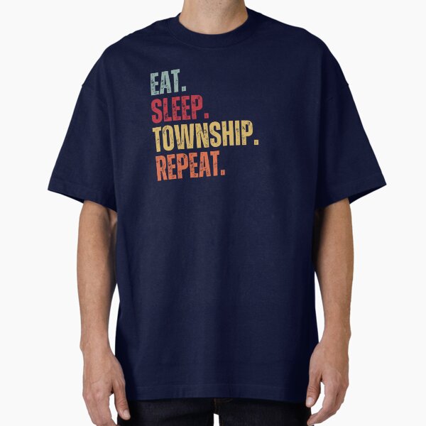 Item preview, Eat sleep Township repeat designed and sold by belladesign7.
