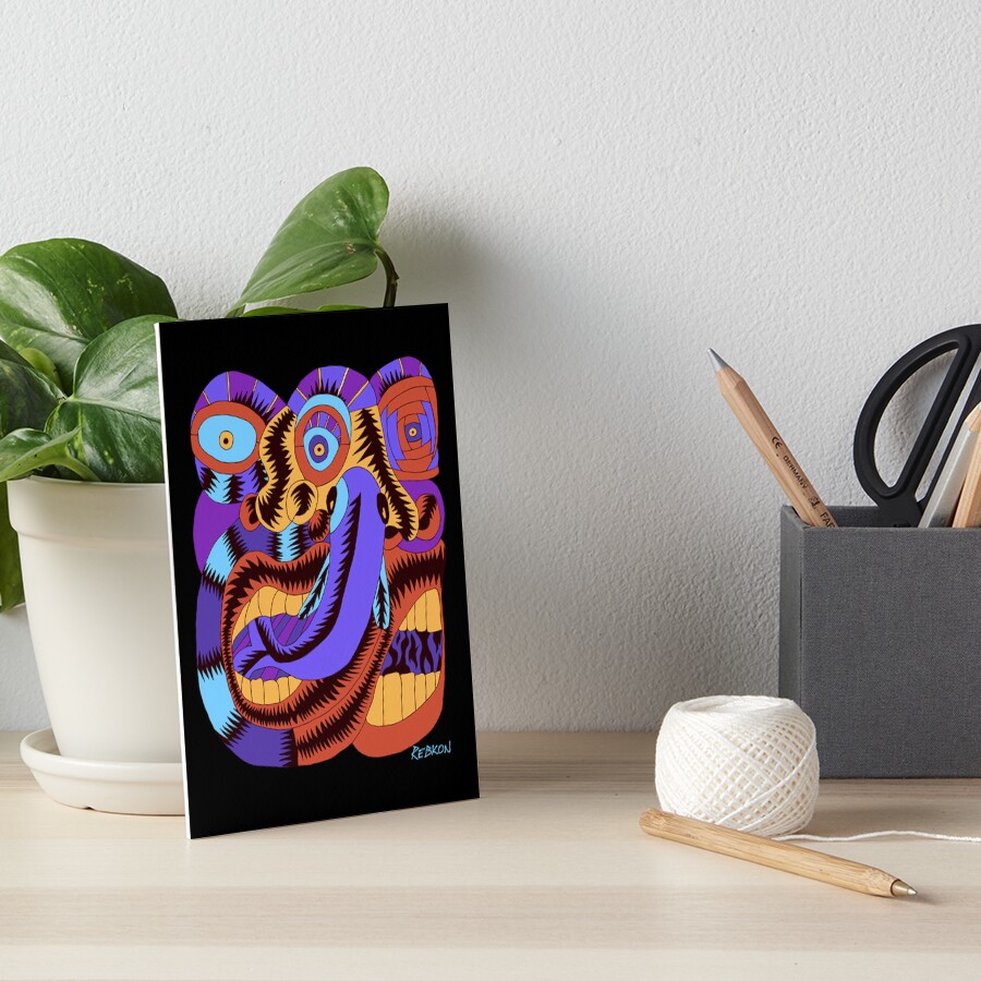 Item preview, Art Board Print designed and sold by RebKonDesign.