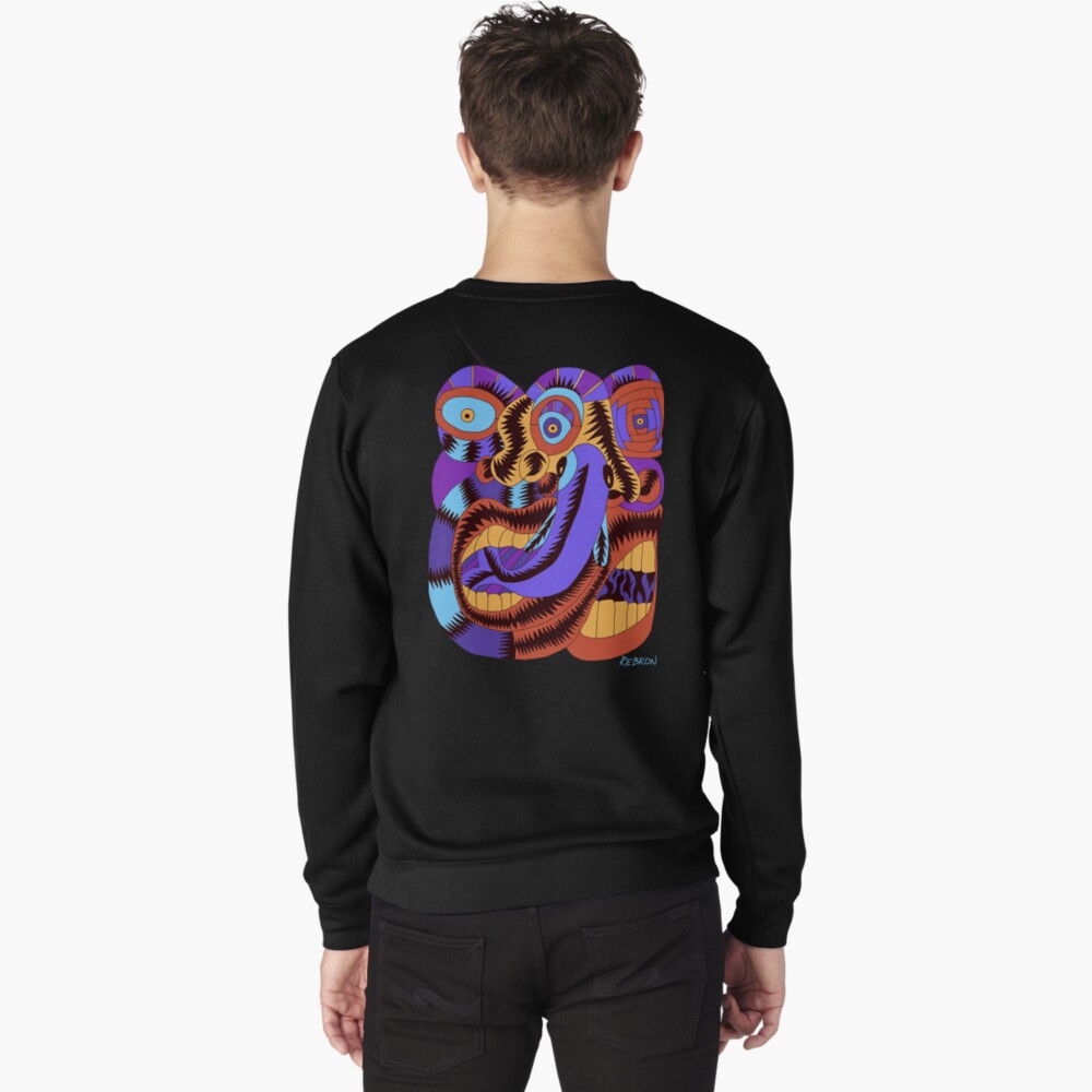 Item preview, Pullover Sweatshirt designed and sold by RebKonDesign.