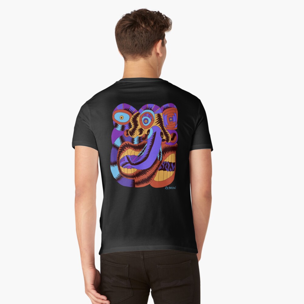 Item preview, V-Neck T-Shirt designed and sold by RebKonDesign.