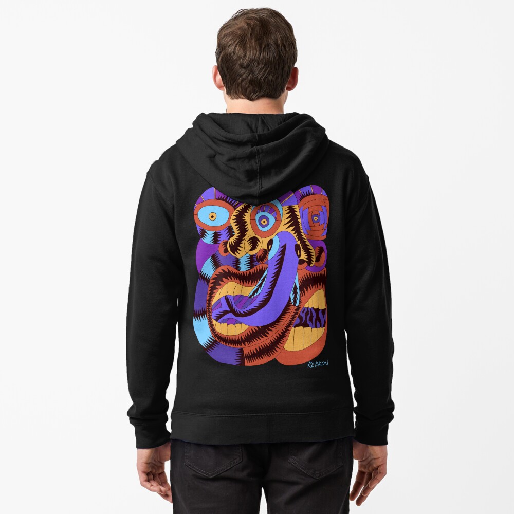 Item preview, Zipped Hoodie designed and sold by RebKonDesign.
