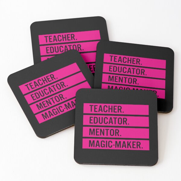 Item preview, Teacher. Educator. Mentor. Magic-maker. designed and sold by JacquieMira.