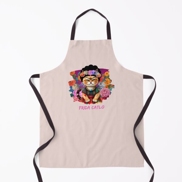 Item preview, Frida Catlo | Cat Meme Celebrating Creativity and Courage designed and sold by Ryldra-Art.