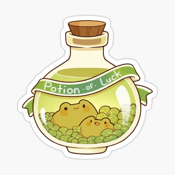 Item preview, Potion of luck designed and sold by Rihnlin.